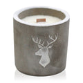 Stag Head Whiskey & Woodsmoke Woodwick Candle