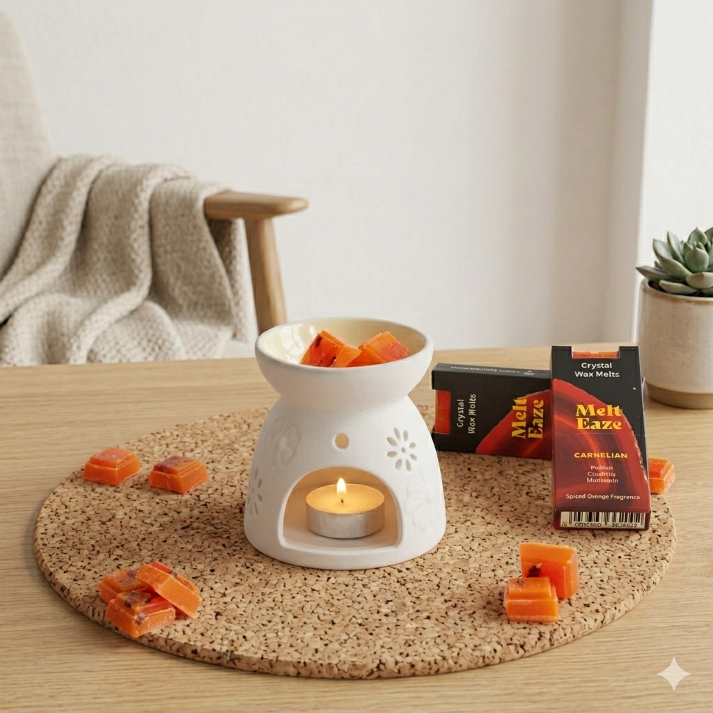 Carnelian Fire Spiced Orange Wax Melts