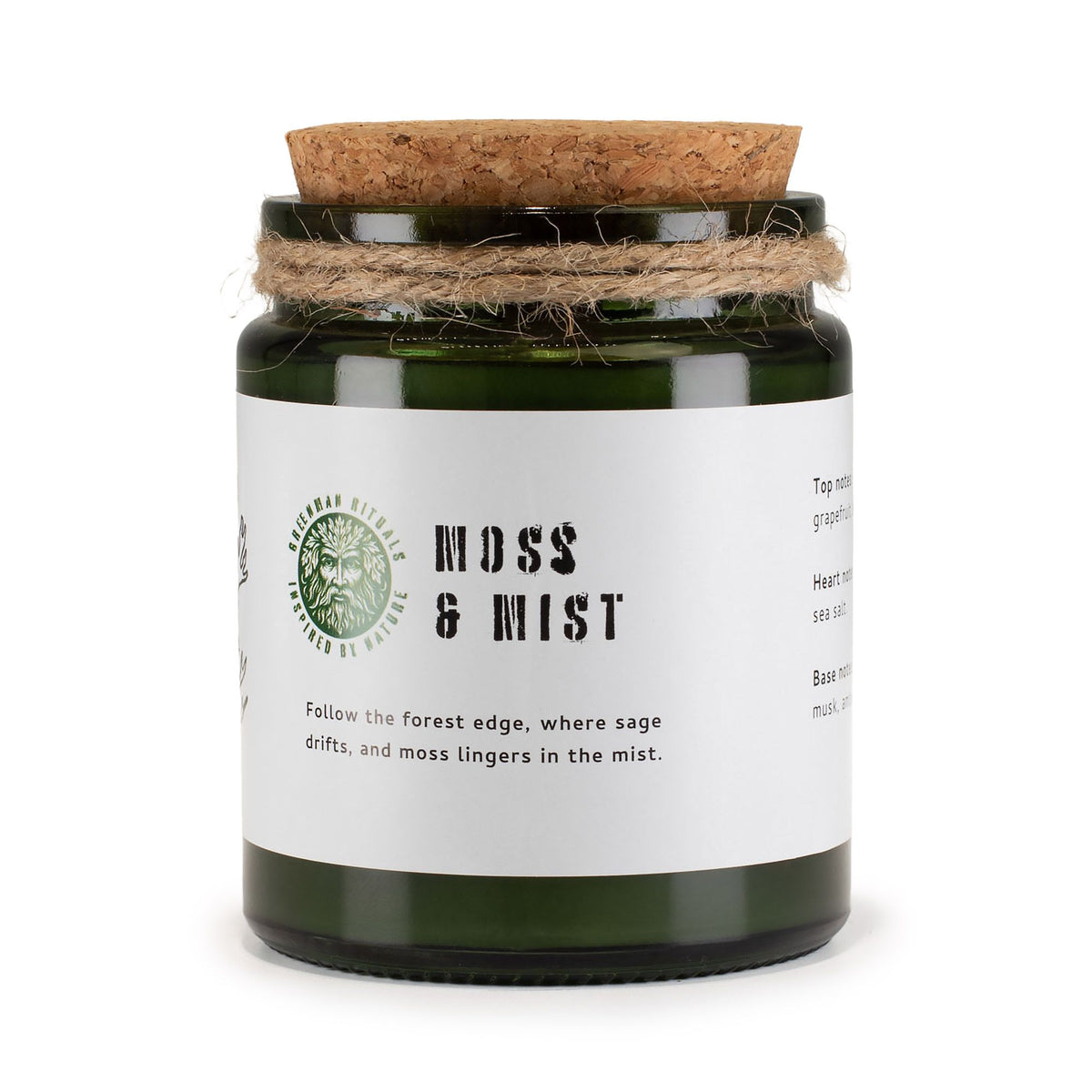 Moss & Mist Woodwick Soy Candle