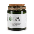 Cedar Citrus Woodwick Soy Candle